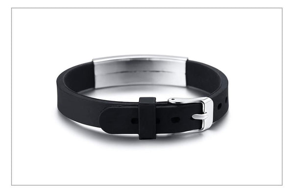 Engravable Medical Alert ID Bracelet Personalized - tuttostyle4u