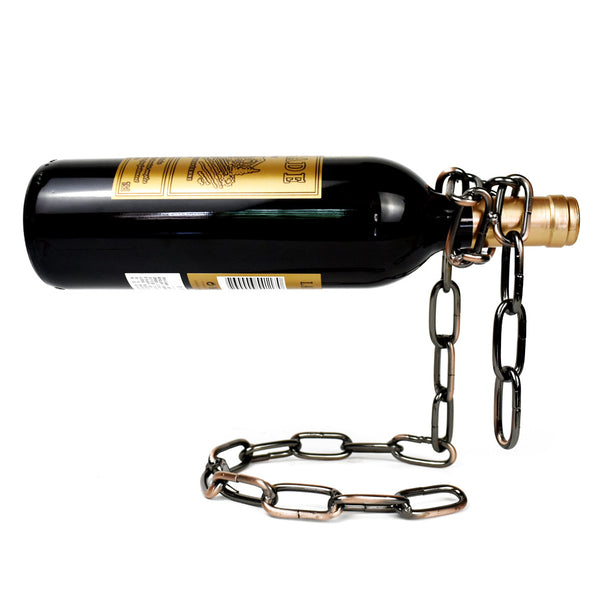 Magic Iron Chain Wine Bottle Holder - tuttostyle4u