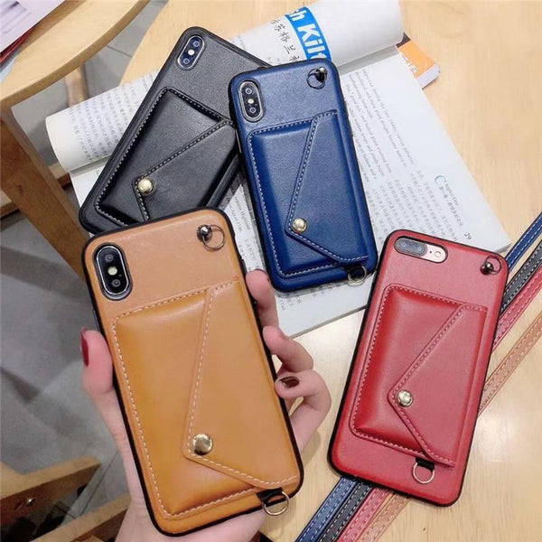 Iphone case with Credit Card Wallet  Crossbody - tuttostyle4u