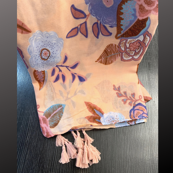 Kimono Wallflower Bloom  with Tassels - tuttostyle4u