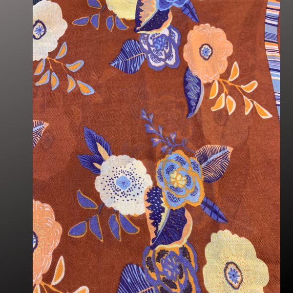 Kimono Wallflower Bloom  with Tassels - tuttostyle4u