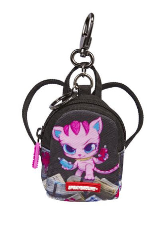 KITTEN MONEY STACKS KEYCHAIN SPRAYGROUND - tuttostyle4u