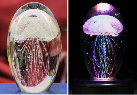 Jelly Fish Crystal Table Lamp - tuttostyle4u