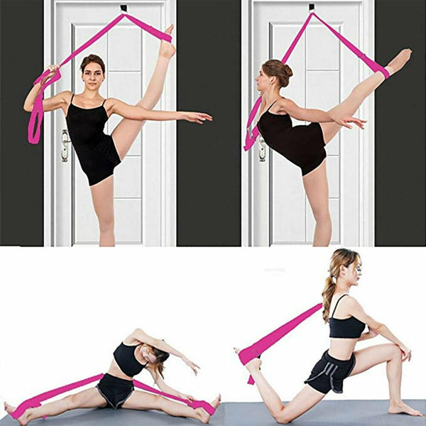 Leg Stretcher, Door Flexibility & Stretching Leg Strap - Great for Ballet Cheer Dance Gymnastics, yoga or any Sport - tuttostyle4u