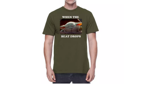 Star Wars: The Mandalorian When the Beat Drops T-Shirt - tuttostyle4u