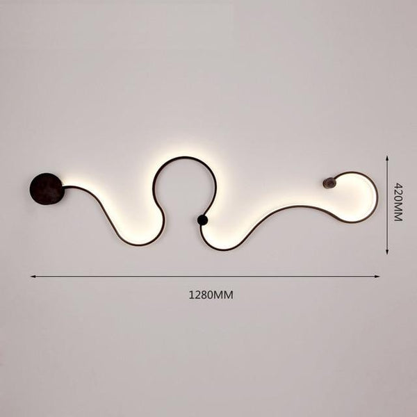 Modern Design LED light Wall Decoration - tuttostyle4u