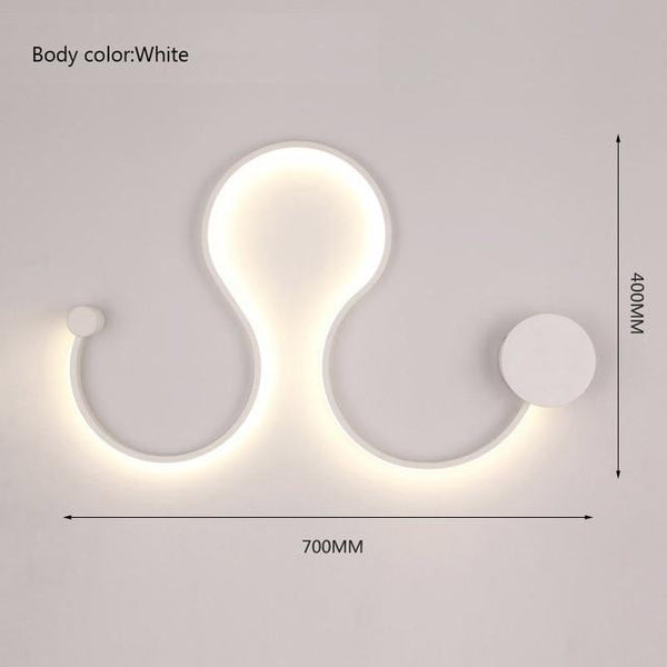 Modern Design LED light Wall Decoration - tuttostyle4u