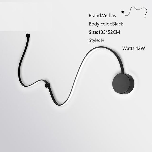 Modern Design LED light Wall Decoration - tuttostyle4u