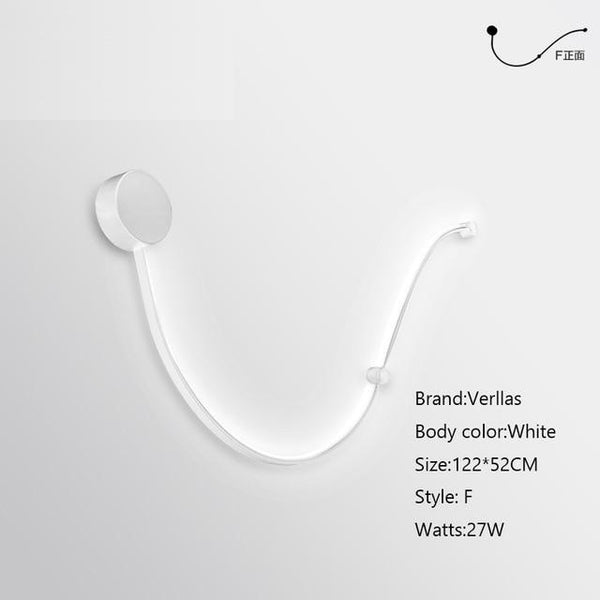 Modern Design LED light Wall Decoration - tuttostyle4u
