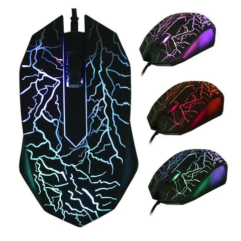 Optical 3D Led Mouse Pro Gamer USB - tuttostyle4u