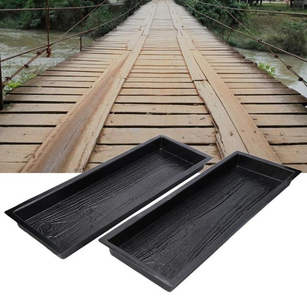 Pavement Mold, Wood Grain Path Maker Paving Cement Mould Courtyard Park Road - tuttostyle4u