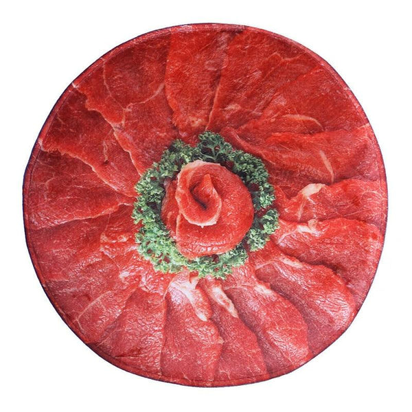Pizza Blanket Round - tuttostyle4u