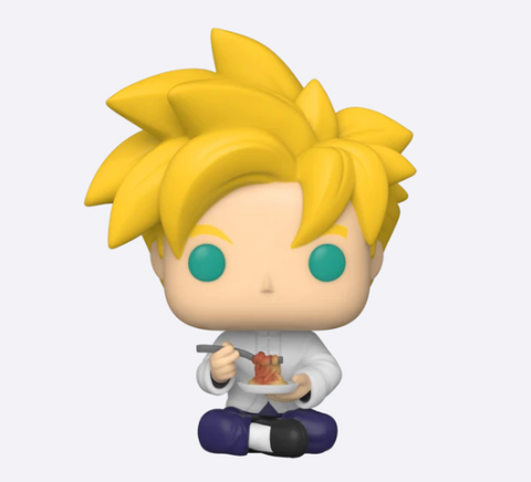 Funko POP! Animation: Dragon Ball Z Super Saiyan Gohan with Noodles - tuttostyle4u