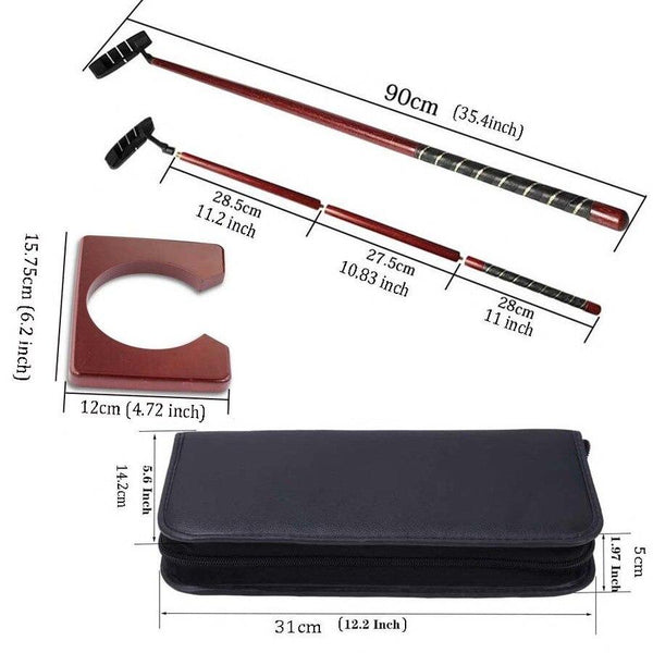 Portable Golf Putter Putting Gift Set Kit with Putter 2pcs Balls Putting Cup for Indoor Outdoor Training Practice - tuttostyle4u