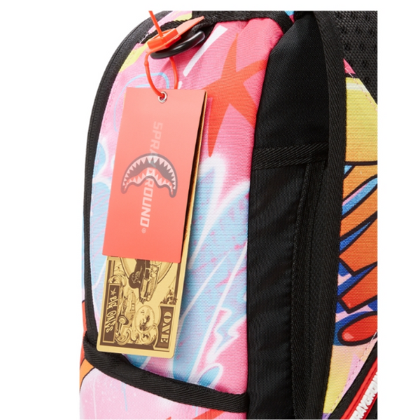 Powerpuff Girls On The Run DLXR Sprayground Backpack: Pink - tuttostyle4u