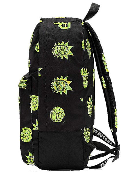 Primitive Skate x Rick & Morty Men's RnM Backpack Black - tuttostyle4u