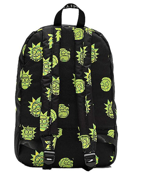 Primitive Skate x Rick & Morty Men's RnM Backpack Black - tuttostyle4u