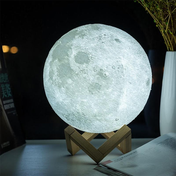 Rechargeable Moon Lamp - tuttostyle4u