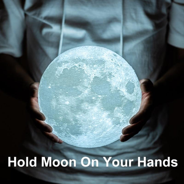 Rechargeable Moon Lamp - tuttostyle4u