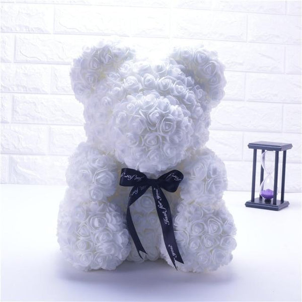 Rose Teddy Bear 25 Cm - tuttostyle4u