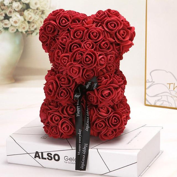 Rose Teddy Bear - tuttostyle4u
