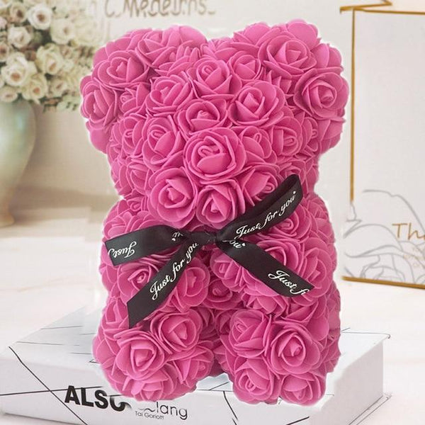 Rose Teddy Bear - tuttostyle4u