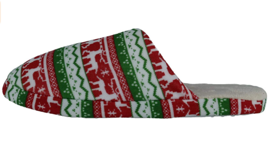 Men's Nordic Pattern Christmas Holiday Slippers - tuttostyle4u