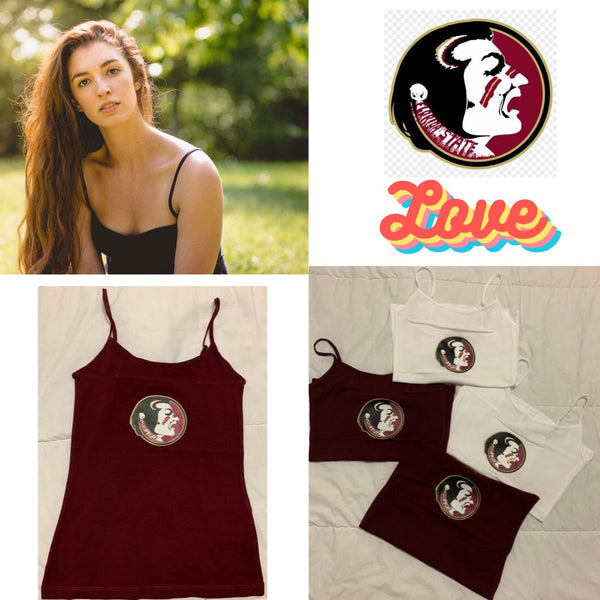 Spaghetti Top FSU Logo B - tuttostyle4u