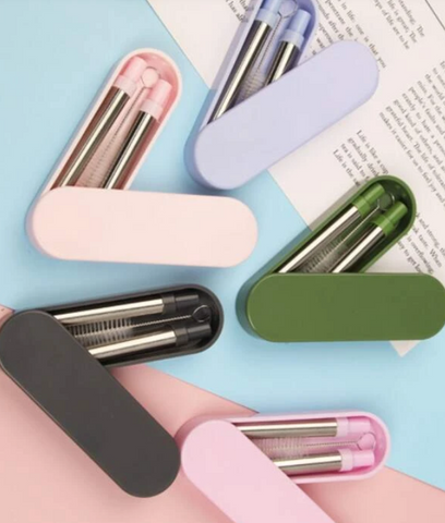 Random Straw & Brush & Box Set - tuttostyle4u
