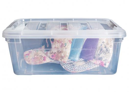 Sturdy Plastic Latch Stack Storage Tubs Box - tuttostyle4u