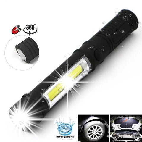 Torch LED Light  Magnetic Multifunction Fashlight - tuttostyle4u