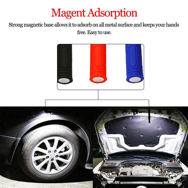 Torch LED Light  Magnetic Multifunction Fashlight - tuttostyle4u