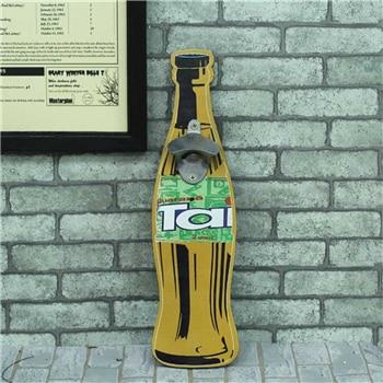 Wooden Wall Bottle Opener Retro Beer Bottle - tuttostyle4u