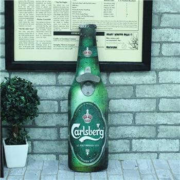 Wooden Wall Bottle Opener Retro Beer Bottle - tuttostyle4u