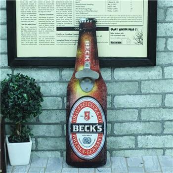 Wooden Wall Bottle Opener Retro Beer Bottle - tuttostyle4u