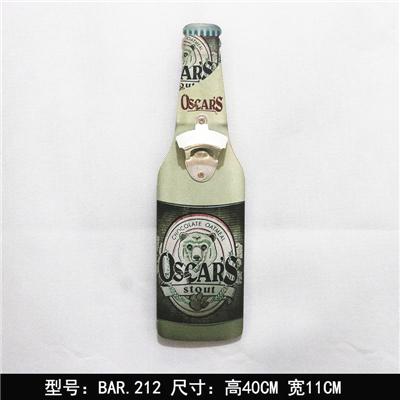 Wooden Wall Bottle Opener Retro Beer Bottle - tuttostyle4u