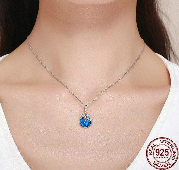 World Travel Planet & Earth Blue Dangle Charm - tuttostyle4u